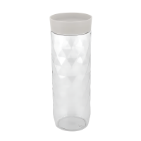 Банка д сыпучих продуктов Plast team Stockholm 1,5л пепелный жем