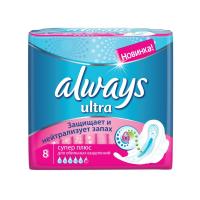 Прокладки Always ultra Super plus 5кап 8шт