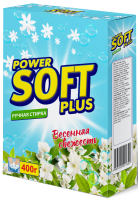 СтирПорошок Soft Plus 400г руч весенняя свежесть