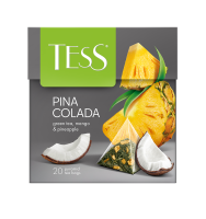 Чай Tess 20пак Pina Colada зеленый