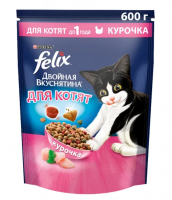 Корм д-кошек Felix 600г с курочкой