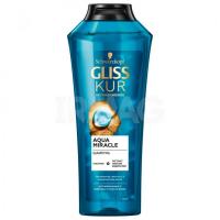 Шампунь двол Gliss Kur 400мл aqua miracle