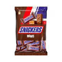 Шок-батон Snickers с орехами minis 180г