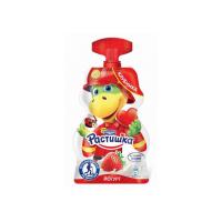 Йогурт Растишка клубника д-п 70г
