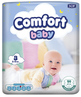 Подгузники Comfort Baby №3 5-9кг 90шт (1)