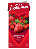 Сок Любимый Сад 0,95л Земляничное лето т-п