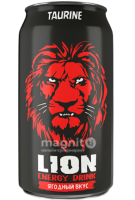 Напиток энерг Lion 0,449л ягодный вкус