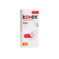 Прокладки ежед Kotex 20шт Deo normal 2кап