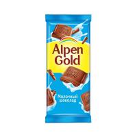 Шок-плит Alpen Gold 85г молочный