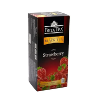 Чай Beta 25 пак черный с клубникой