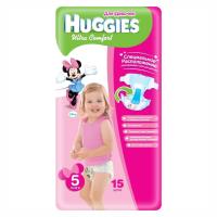 Подгузники HUGGIES Ultra Comfort №5-15шт ддев 12-22кг