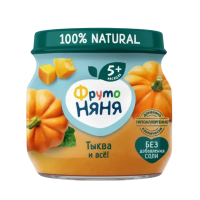 Детпюре Фруто Няня 80г тыква 5+ с б-Photoroom