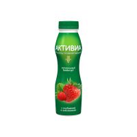 Йогурт пит Активия клубника земляника 270г