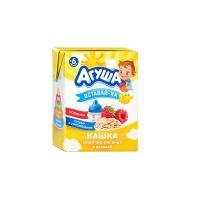 Дет кашка Агуша 210г молоч-овсяная с малиной