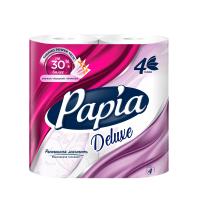 Туал_бумага Papia Deluxe 4-х сл 4шт