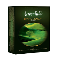 Чай Greenfield 100пак Flying Dragon зеленый
