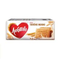 Печенье Любятово топленое молоко 356г