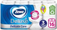 Туал-бумага Zewa Deluxe 16шт Pure White 3сл