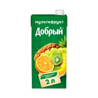 Сок Добрый 2л Мультифрут