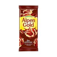 Шок-плит Alpen Gold 90г два шоколада