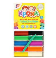 Пластилин ЛУЧ Кроха мягкий 10 цветов