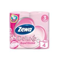 Туал-бумага Zewa 4шт Deluxe orchid 3сл