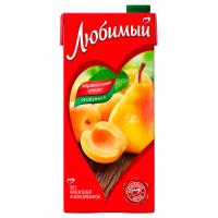 Сок Любимый Сад 0,95л абрикос и груша тп Сок Любимый Сад 0,95л абрикос и груша тп