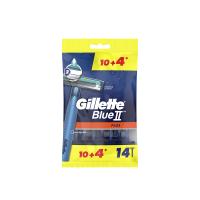 Станок д-брит Gillette Blue2 Plus 14шт одноразовый