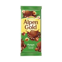 Шок-плит Alpen Gold 90г с фундуком