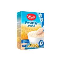 Хлопья рисовые Увелка 400г
