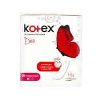 Прокладки ежед Kotex 20шт Deo ультра 1кап