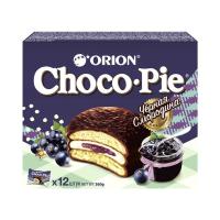 Печенье Orion Choco-pie черная смородина 12шт 360г