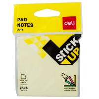 Стикер Deli stick up цветной 76x76mm 25x4шт