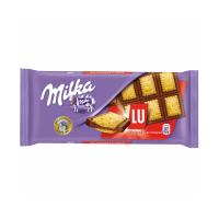 Шок-плит Milka 87г LU с печеньем