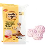 Зефир Сладкие Истории с клубникой 250гр