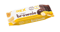 Пирожное Rex протеиновое Brownie банановое с коллагеном 50гр