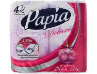 Туал-бумага Papia Deluxe dolce vita 4-х сл 4шт