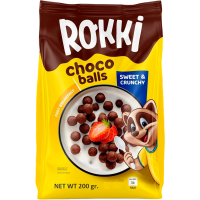 Готовый завтрак ROKKI шокшарики му 200г