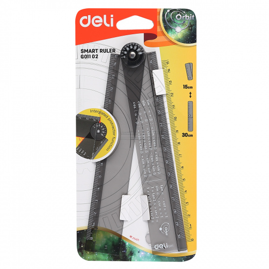 Линейка Deli Smart Ruler G011 02 1шт