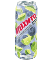 Напиток б-алк Мохито fresh черника-голубика ж-б 0,45л