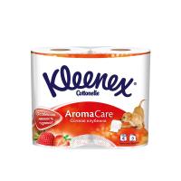 Туал бумага Kleenex 3-сл 4шт клубника