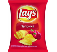 Чипсы Lays 37 г. паприка