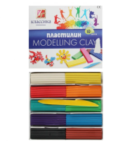 Пластилин ЛУЧ modelling clay 10 цветов