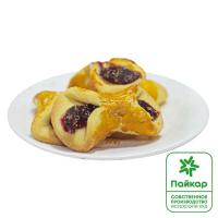 Печенье Бантик с начинкой вишни Пайкар (вес)800-800