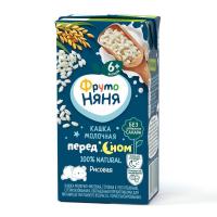 Дет кашка Фруто няня 200мл молочно рисовая 6+ т п