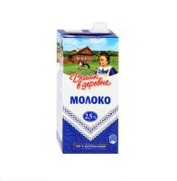 Молоко Домик в деревне с кр 2,5% 950г