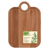 Доска разделочная Sugar&Spice Rosemary 32х24см с круг-ручк деревян