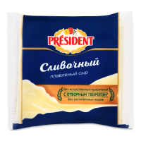 Сыр плавл President в ассортим 300г (ломтевой)