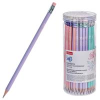 Карандаш Hatber Soft чернографитный HB 1шт