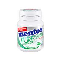 Жев-рез Mentos Pure White нежная мята 54г